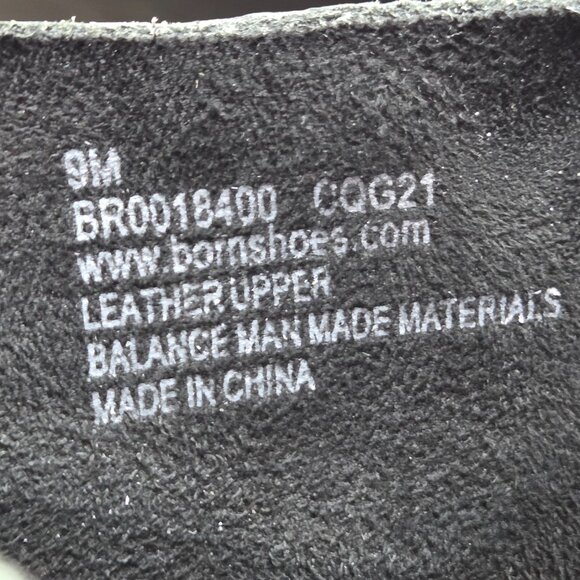 BORN IWA Black Sandals Womens 9 Zip Open Toe Flat Casual Boho Gladiator Comfort - Picture 8 of 8